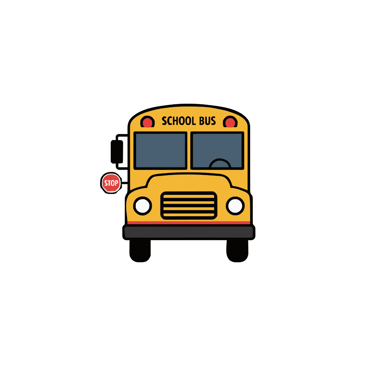 Free School Bus Vector Template to Edit Online