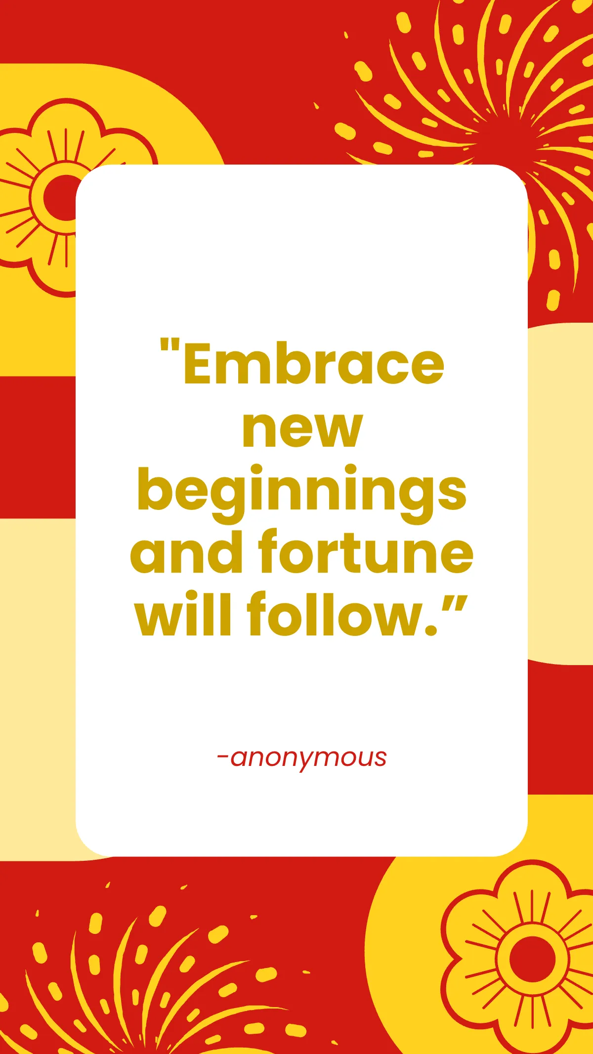 Free Chinese New Year Prosperous Quote Template to Edit Online Free Chinese New Year Prosperous Quote Template to Edit Online