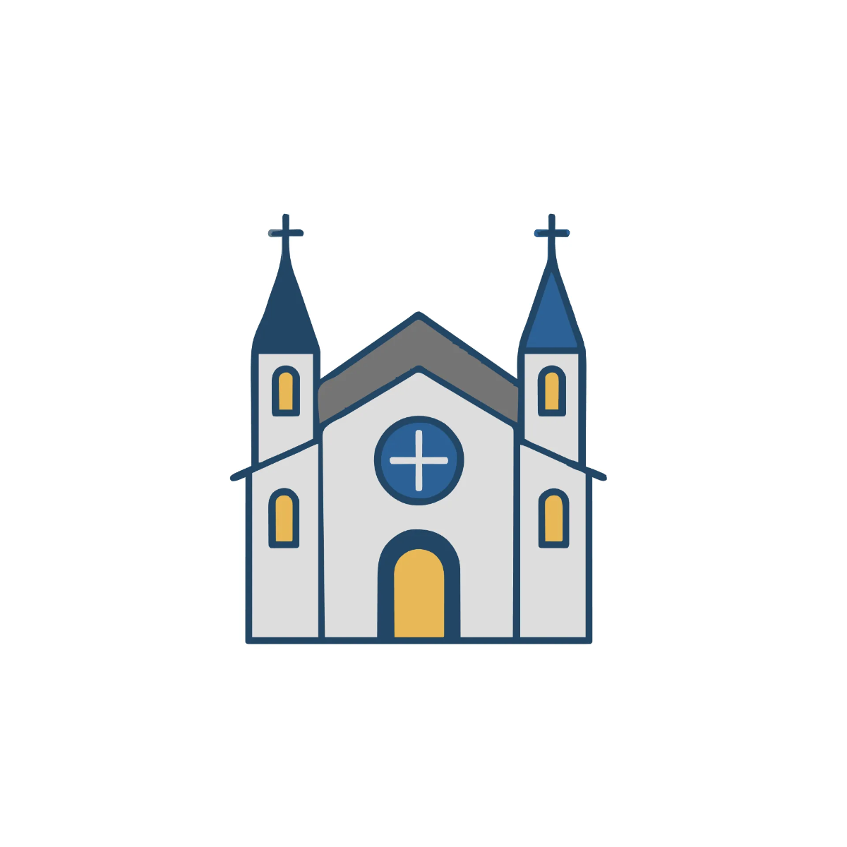 Free Church Vector Template to Edit Online