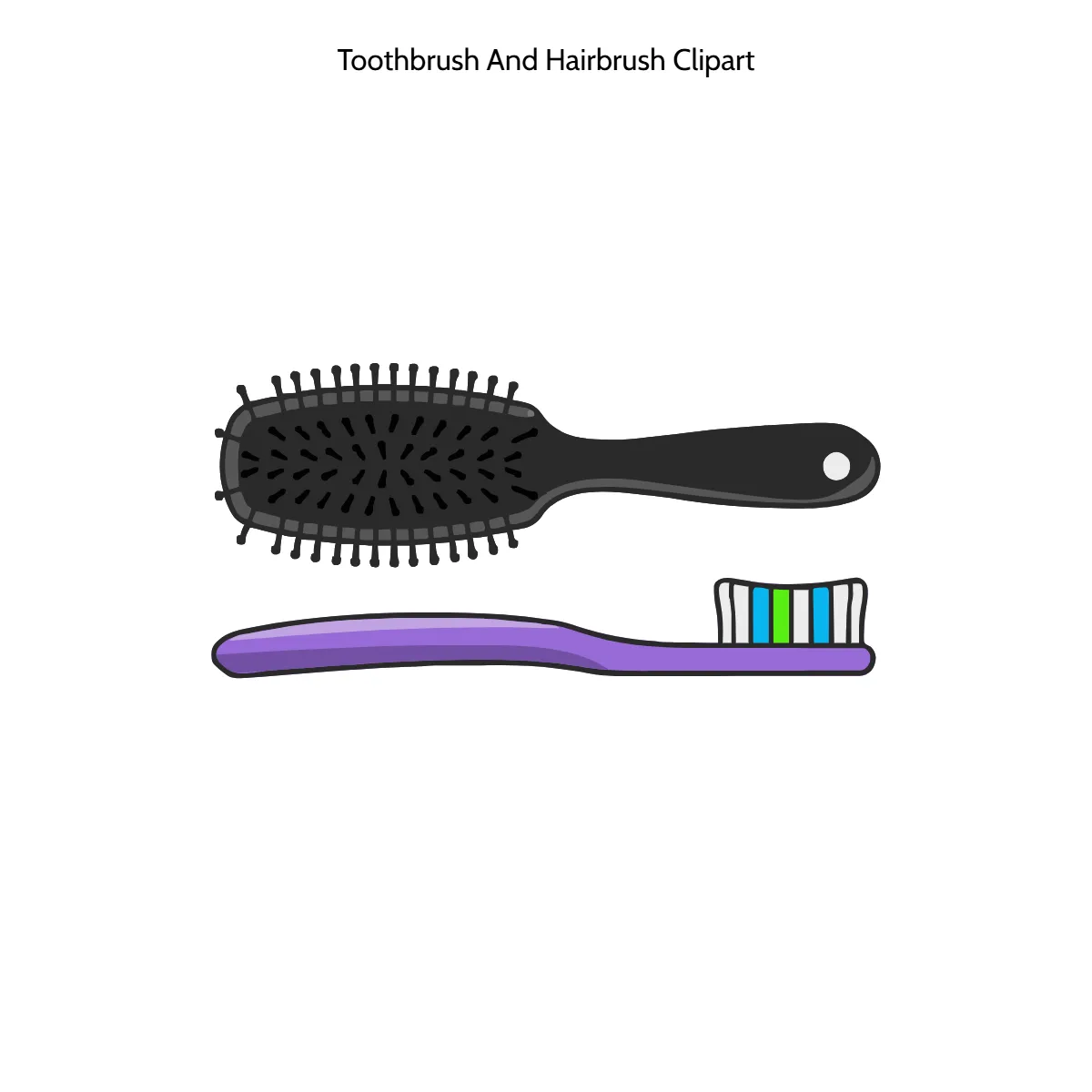 Free Toothbrush And Hairbrush Clipart Template to Edit Online Free Toothbrush And Hairbrush Clipart Template to Edit Online
