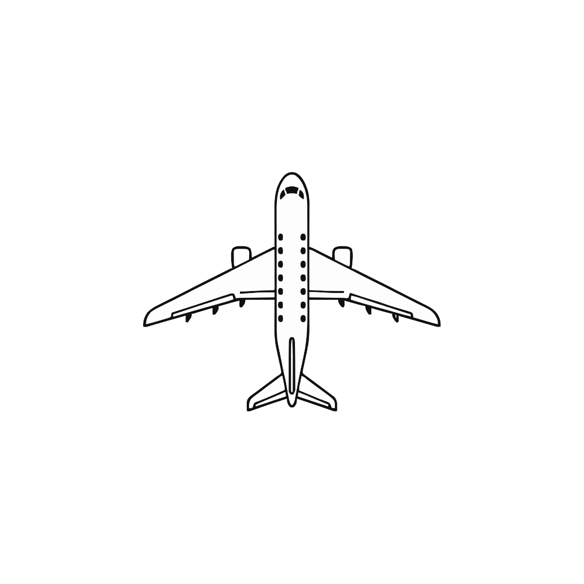 Free Airplane Vector Template to Edit Online