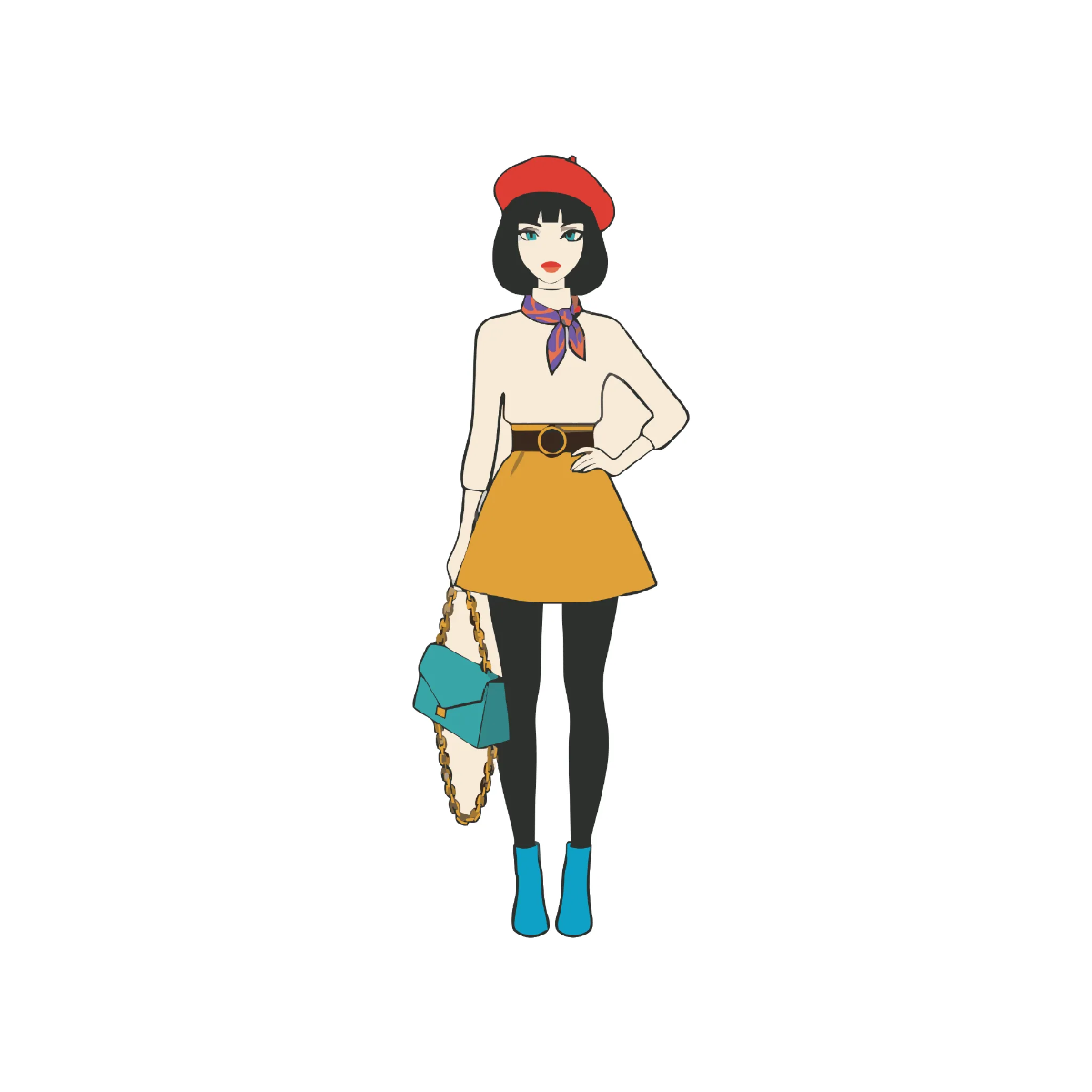 Fashion Girl Vector