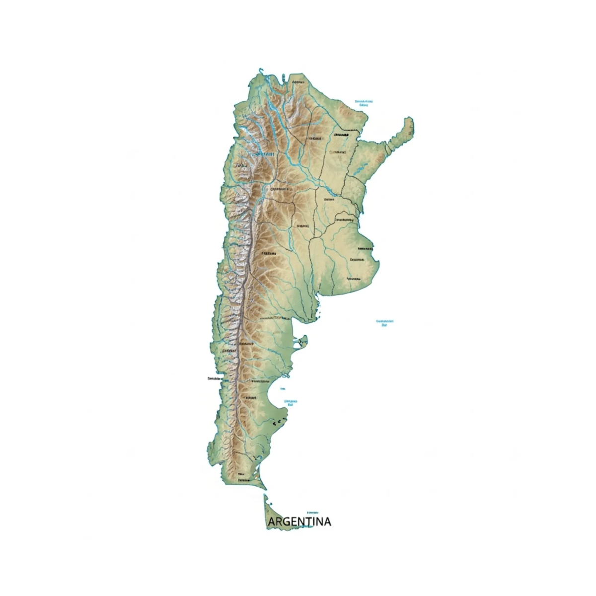 Argentina Map