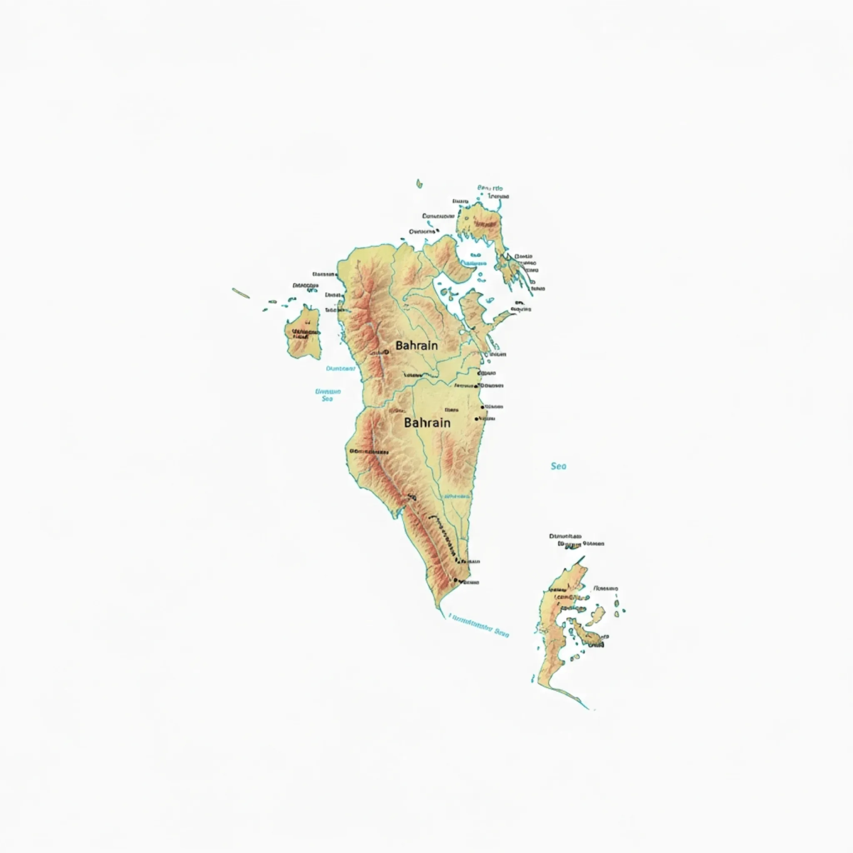 Bahrain Map