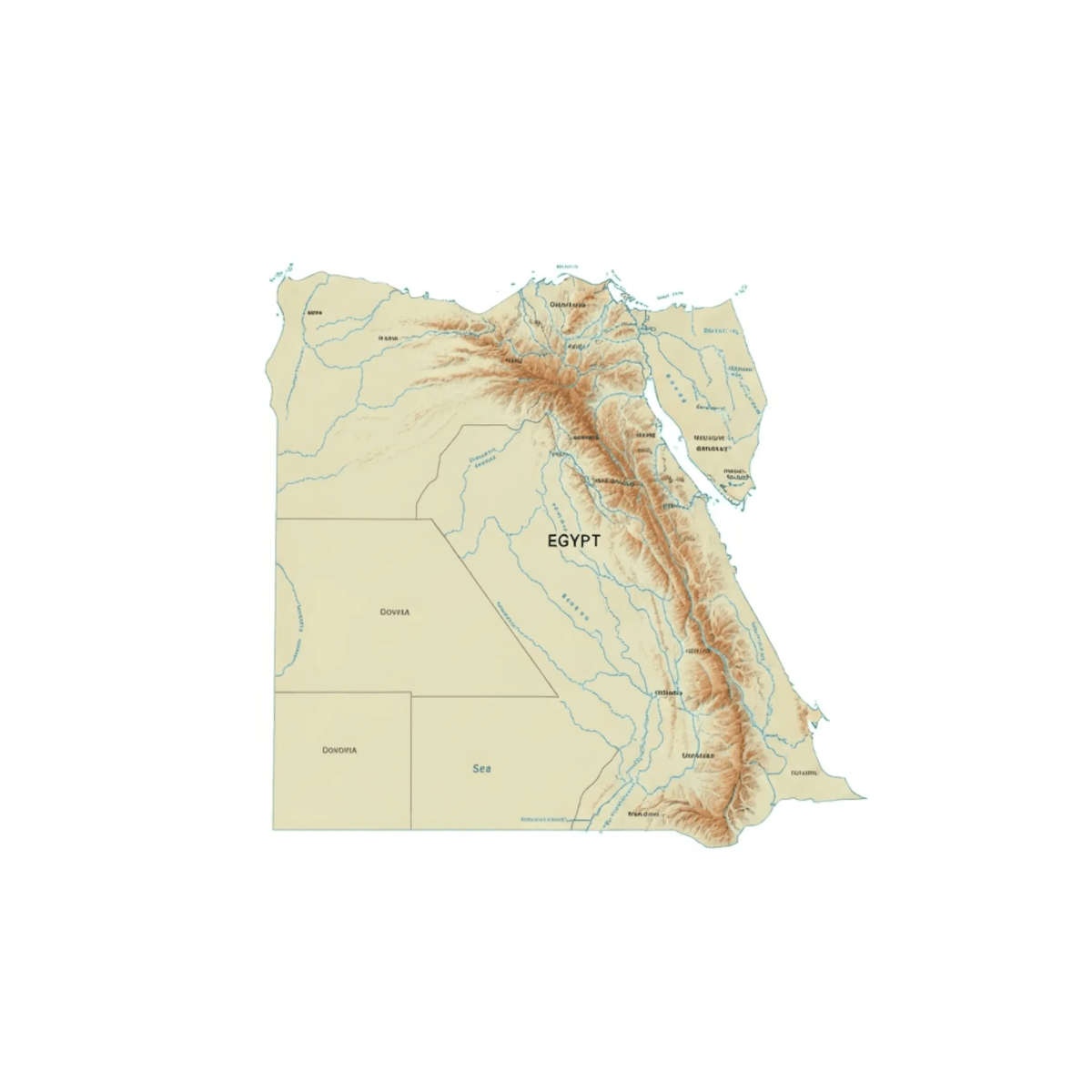 Egypt Map