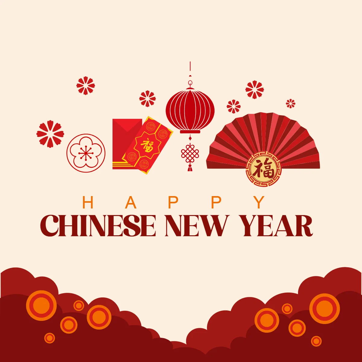 Free Chinese New Year Symbol Clip Art Templates to Edit Online