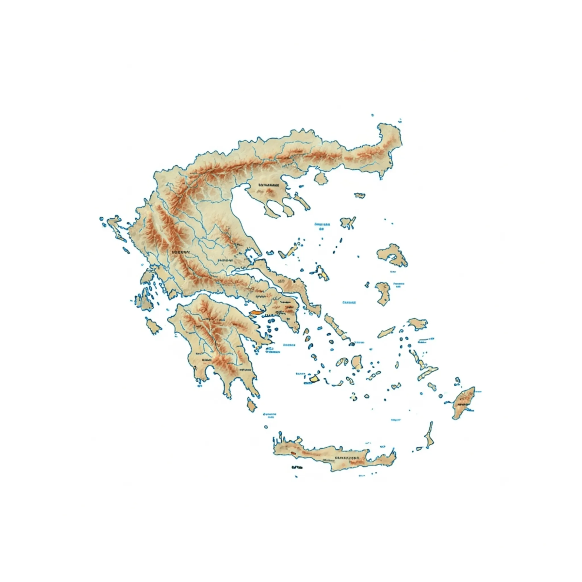 Greece Map