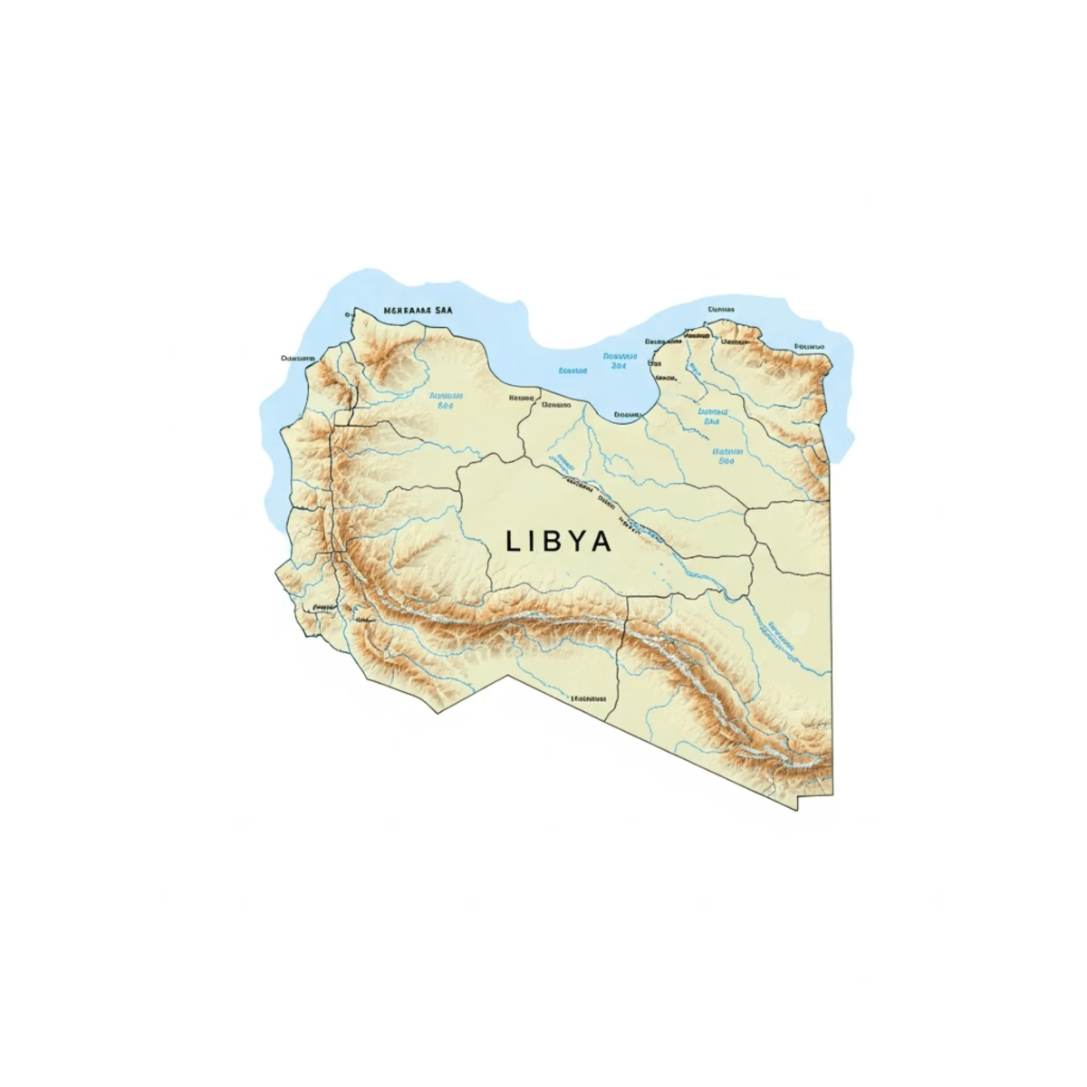 Libya Map