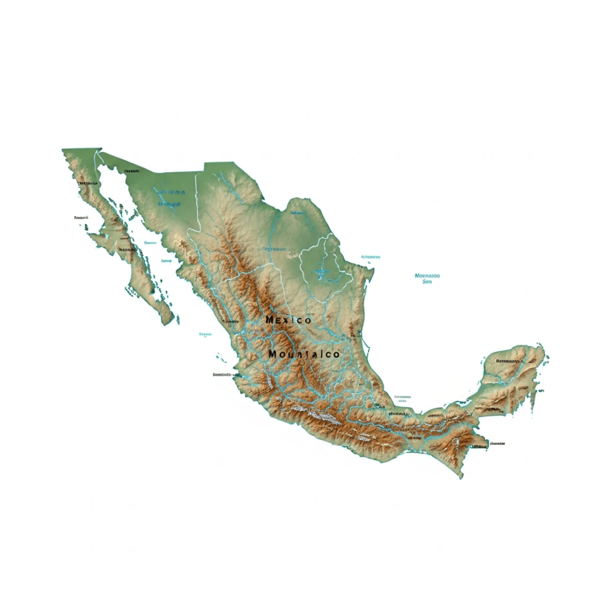 Mexico Map