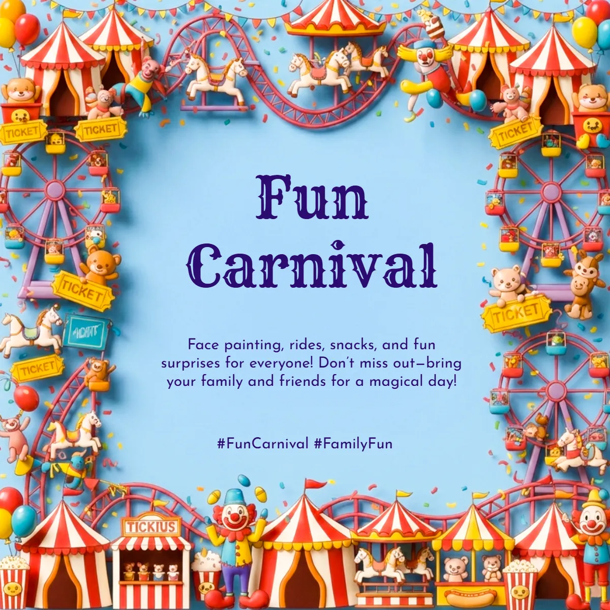 Free Fun Carnival Template to Edit Online Free Fun Carnival Template to Edit Online
