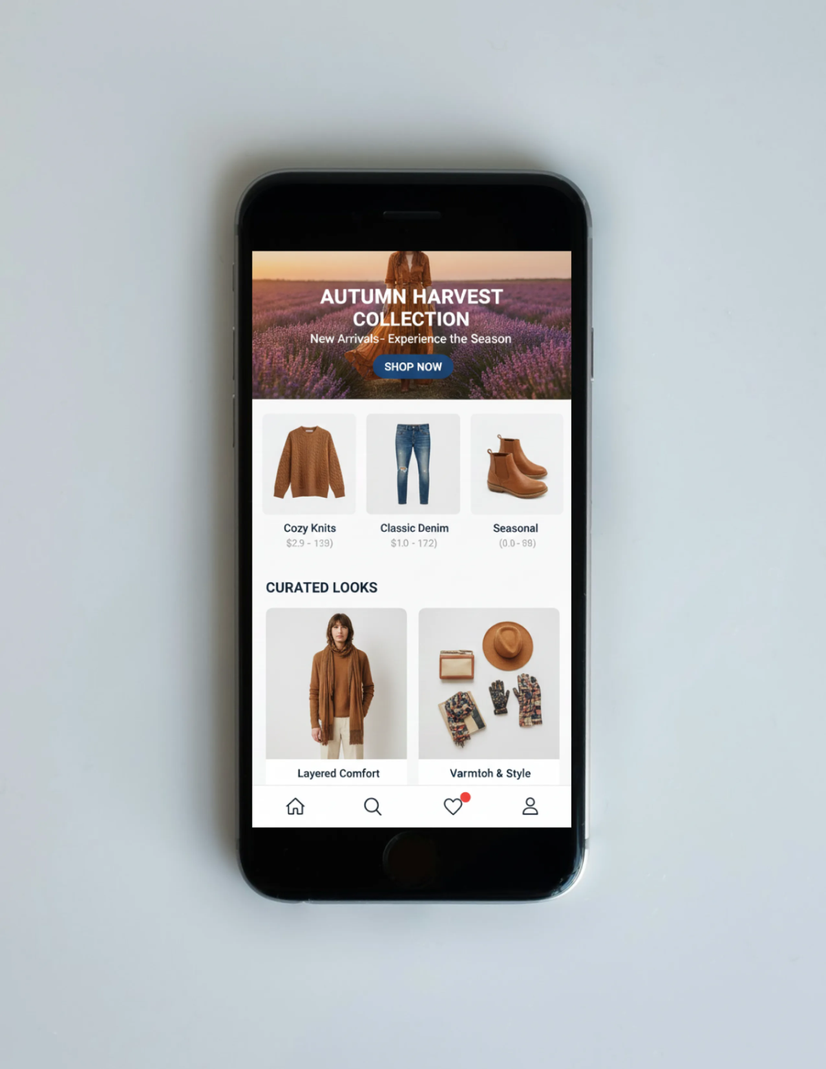 Free iPhone Home Screen Design Mockup Template to Edit Online