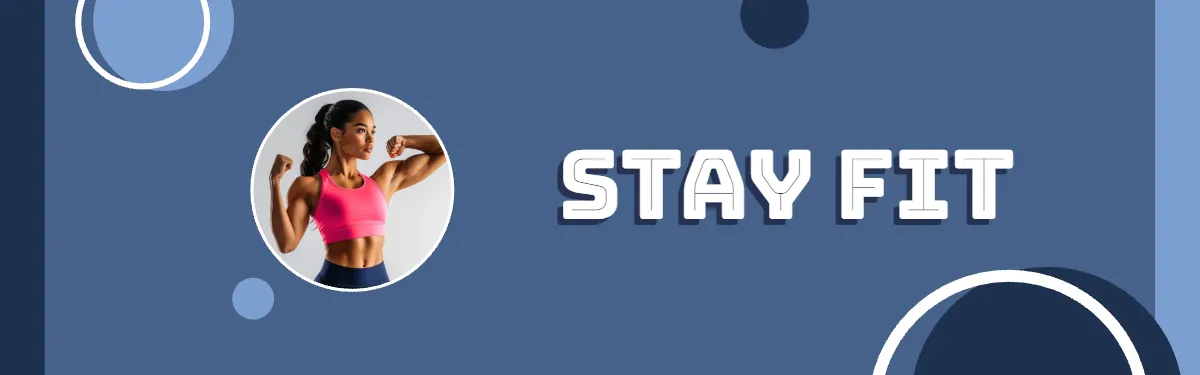 Fitness twitch panel template