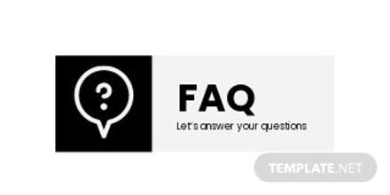 Free FAQ Twitch panel template