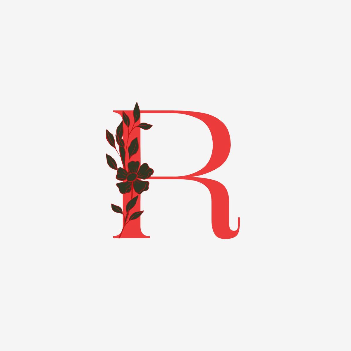 Free Letter R Monogram Logo to Edit Online