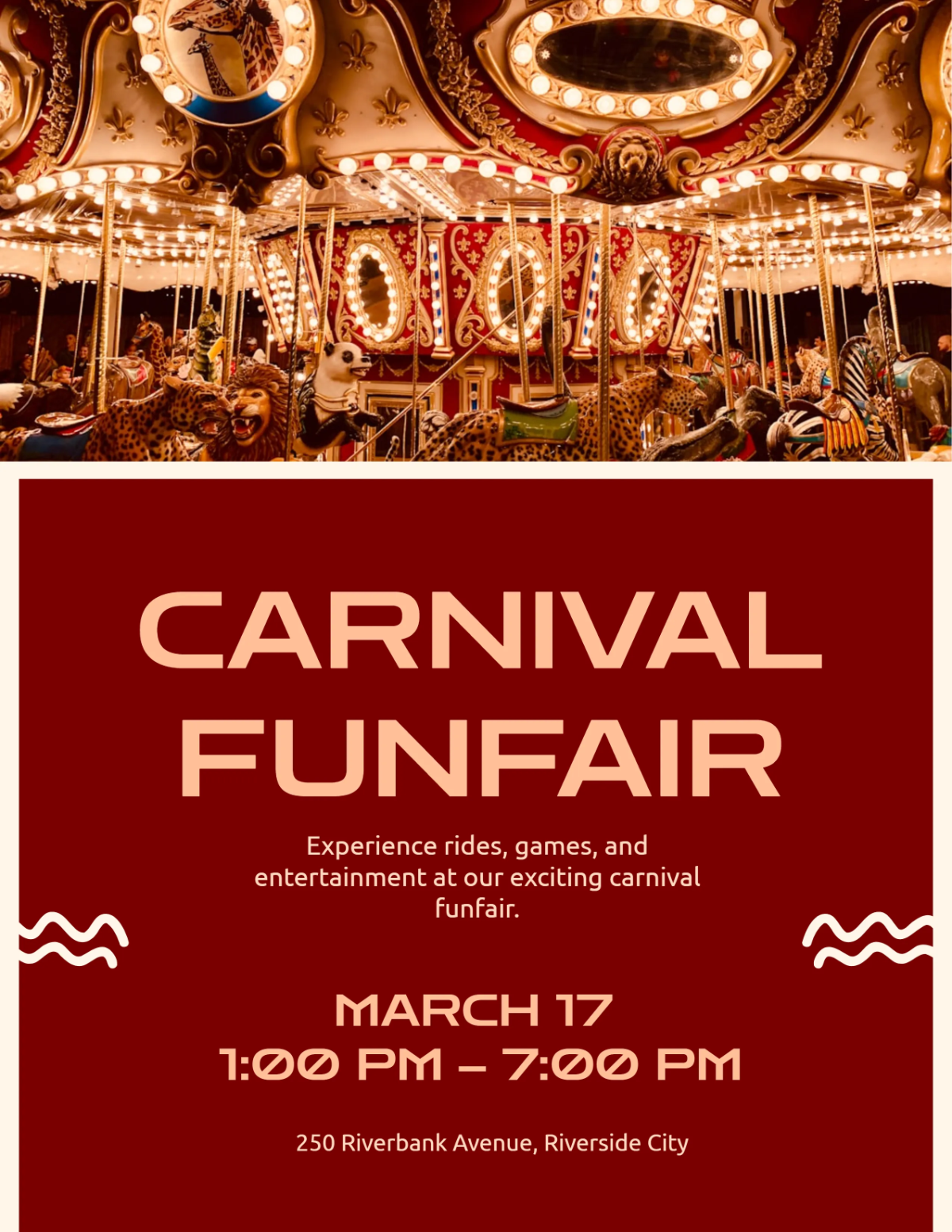 Free Carnival Funfair Flyer Template to Edit Online Free Carnival Funfair Flyer Template to Edit Online