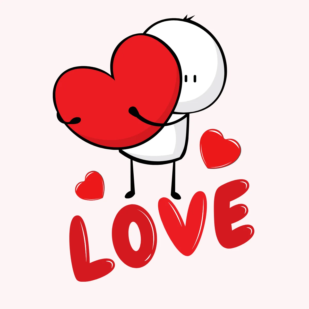 Free Valentines Day Love Clip Arts Template to Edit Online