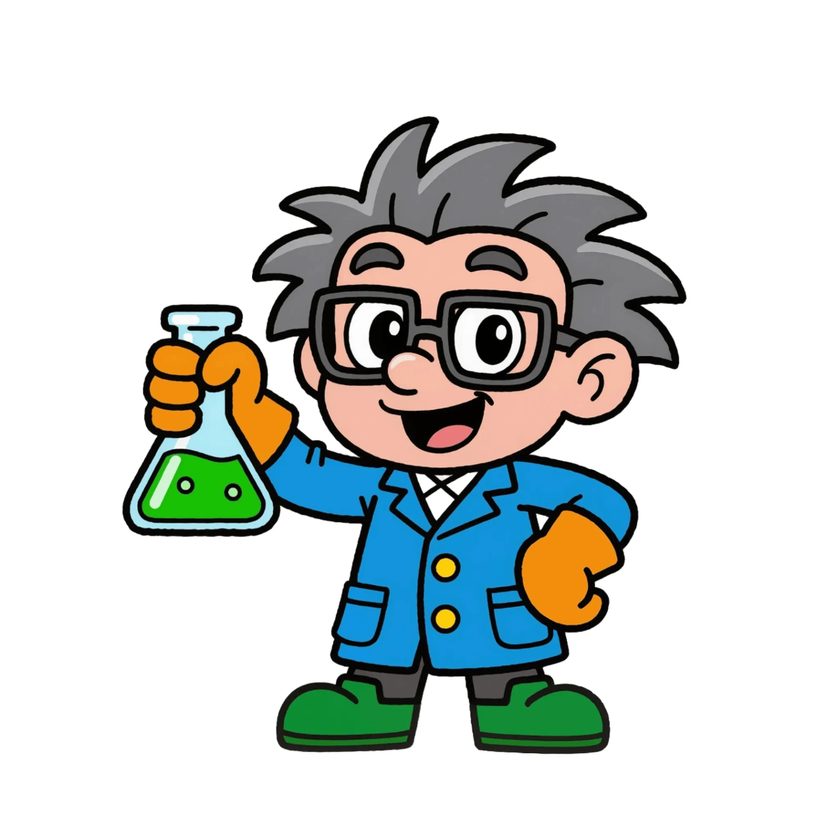 Scientist  Mascot