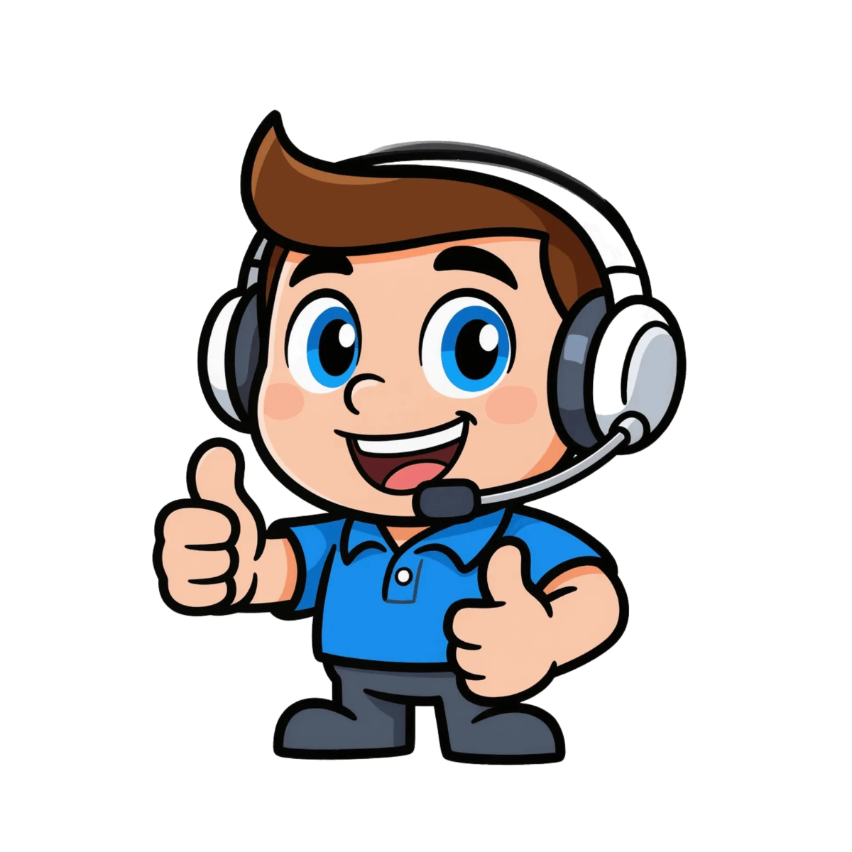 Free Customer Support Mascot Template to Edit Online