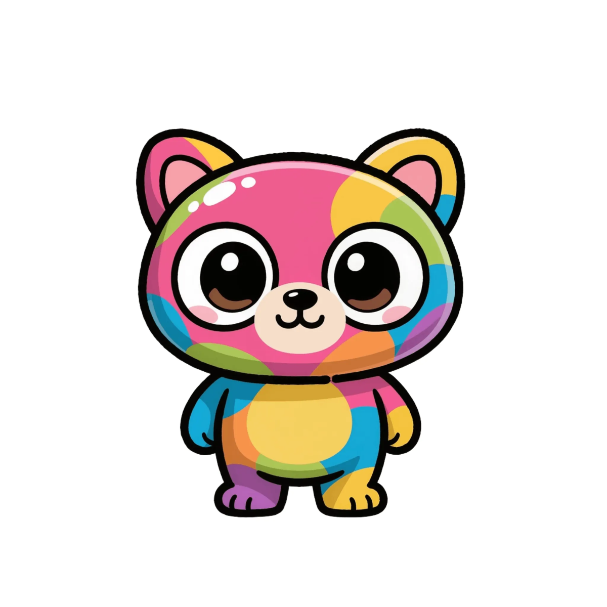 Free Kawaii Animal Mascot to Edit Online