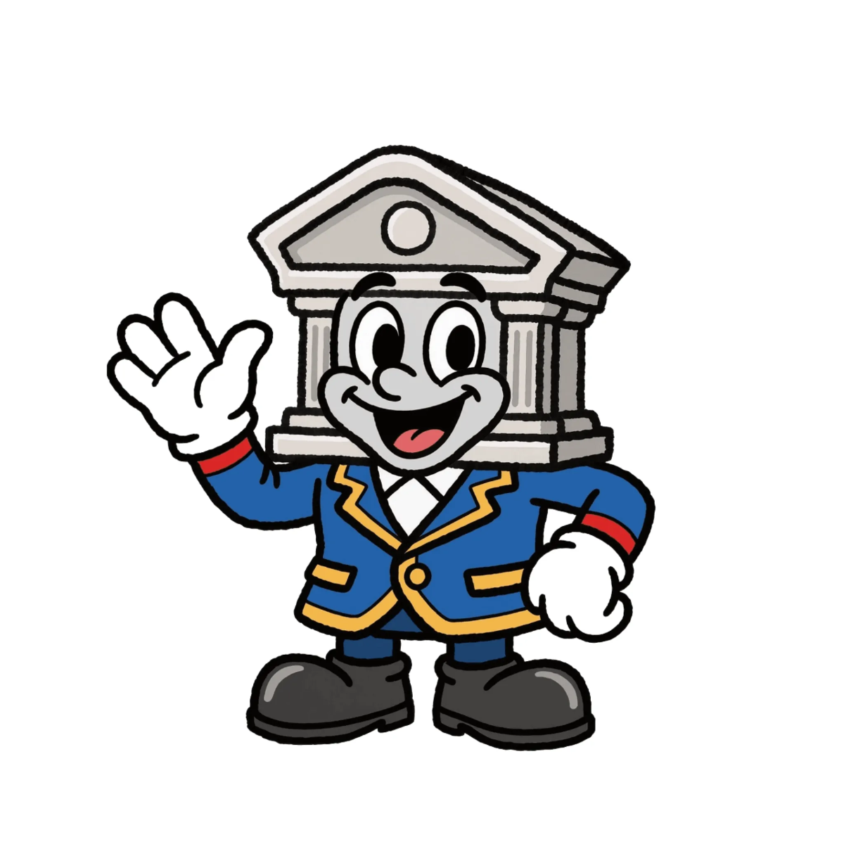 Free Bank Mascot Template to Edit Online