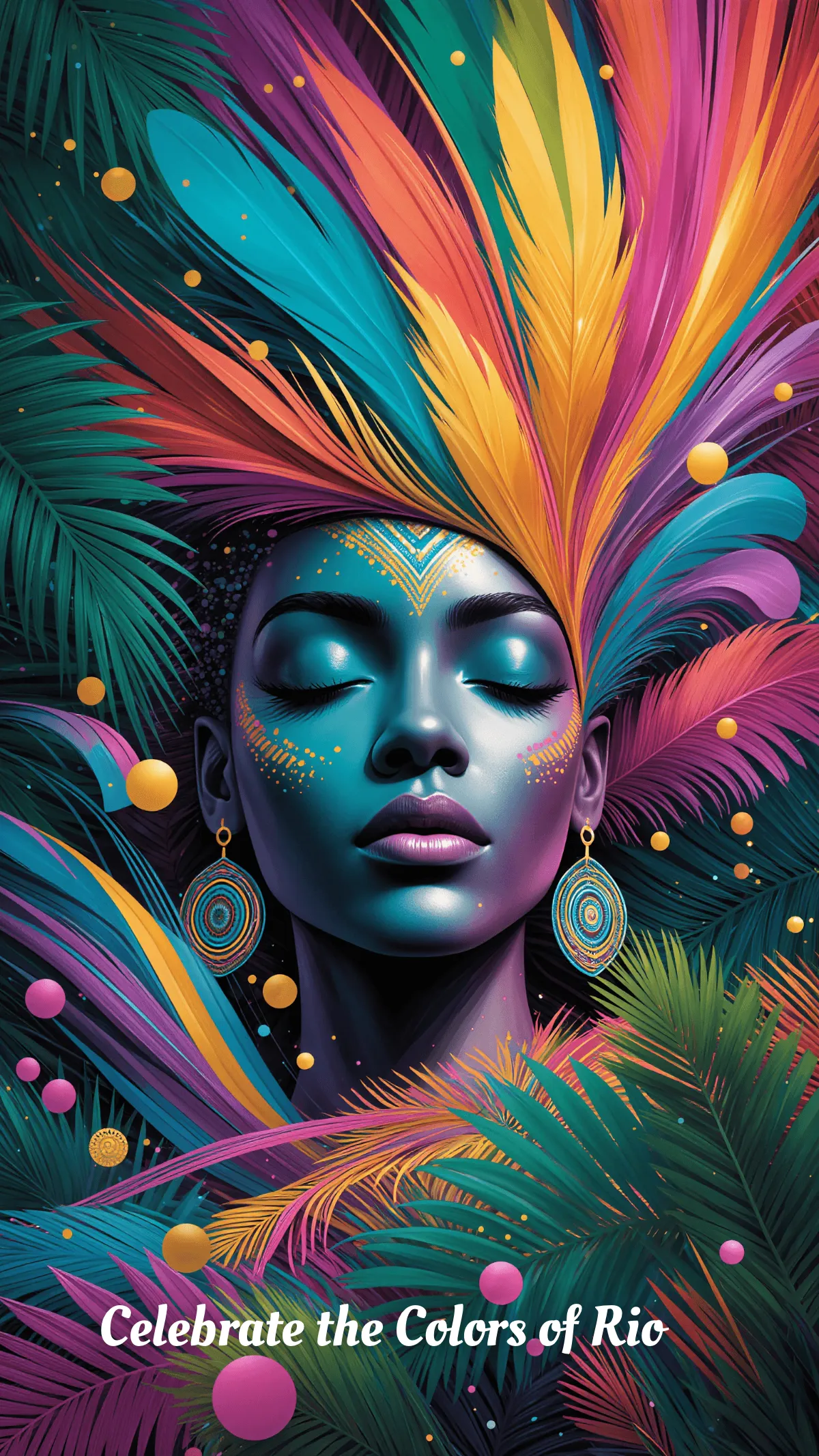 Free Rio Carnival Wallpaper Template to Edit Online