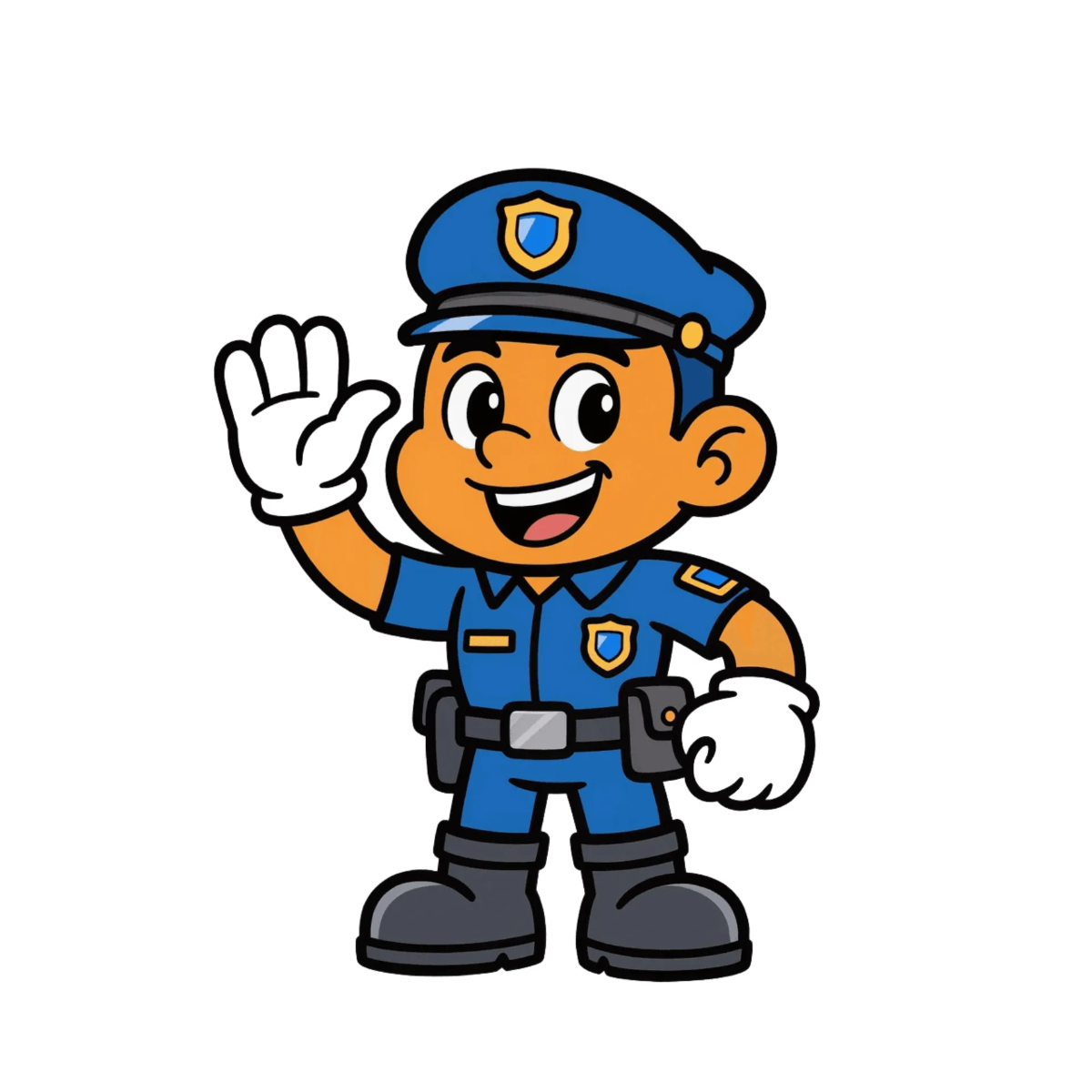 Free Security Mascot Template to Edit Online