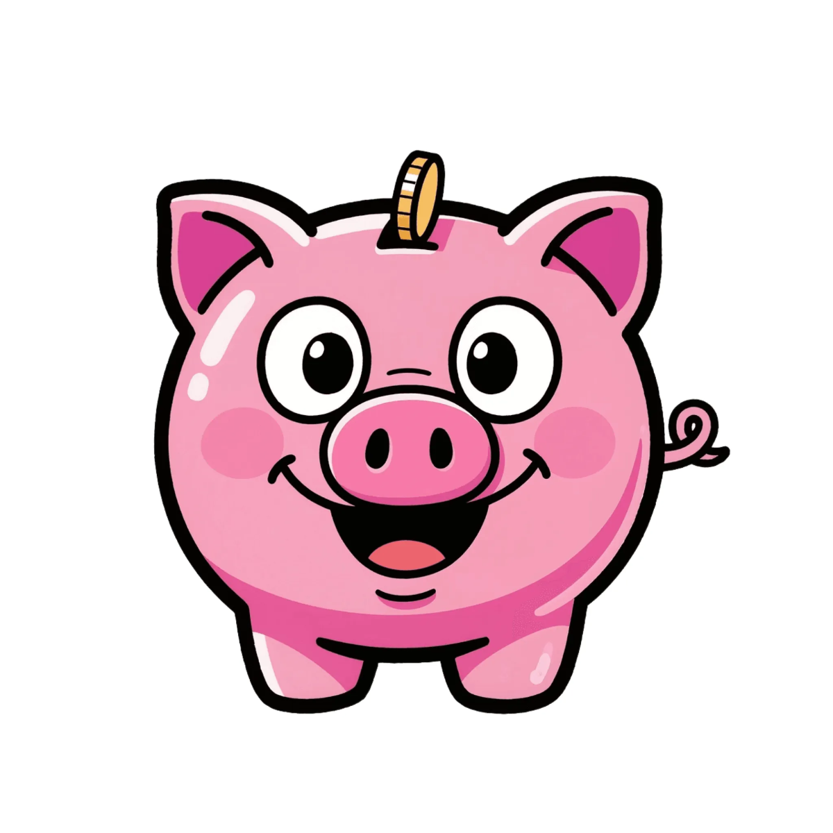 Piggy Bank Mascot