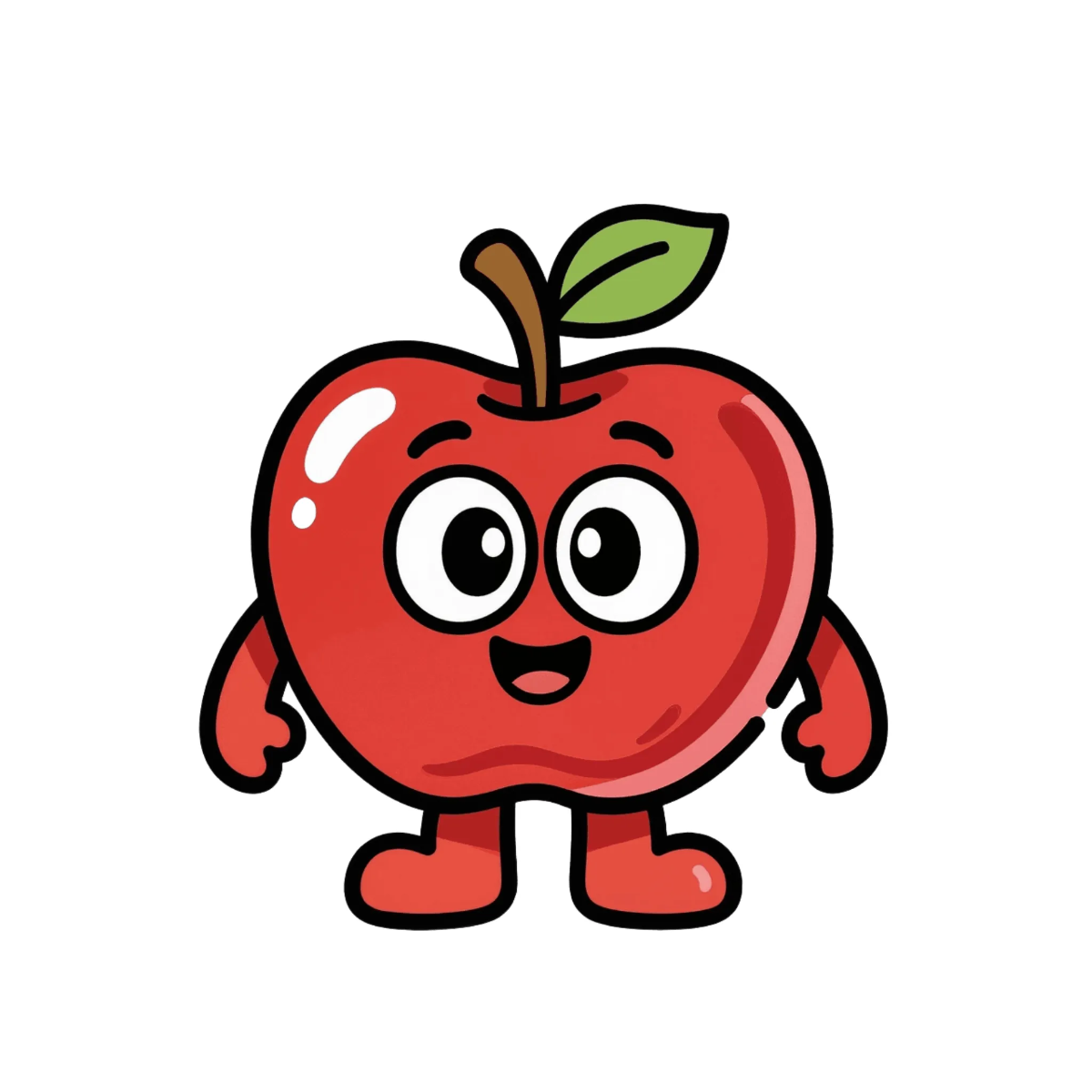 Free Apple Mascot to Edit Online