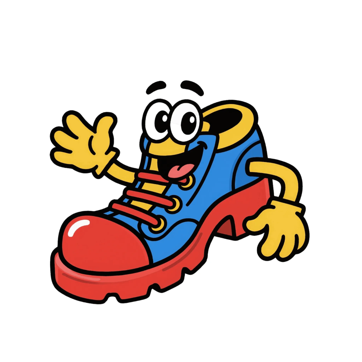 Free Shoes Mascot to Edit Online