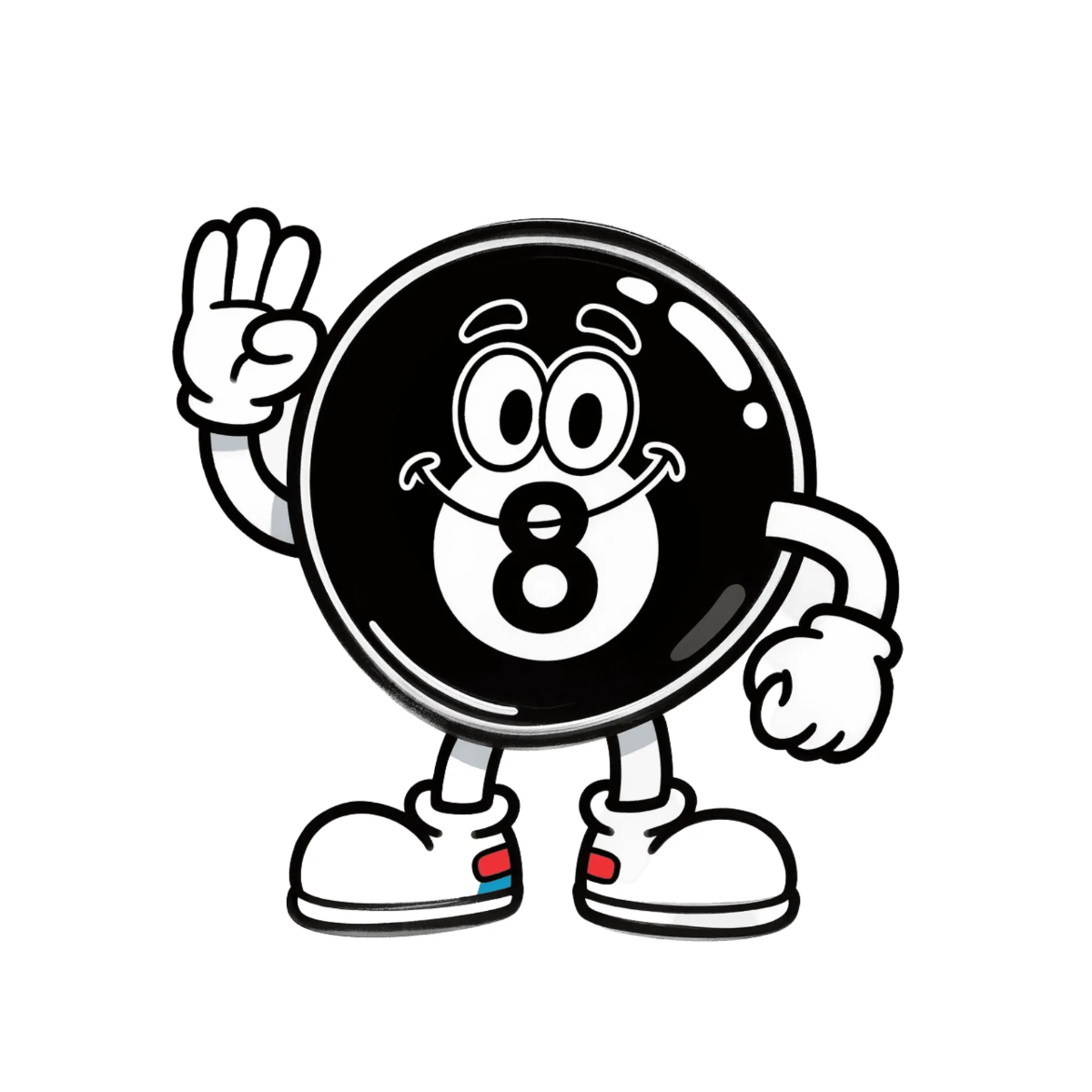 Free Billiards Ball Mascot to Edit Online