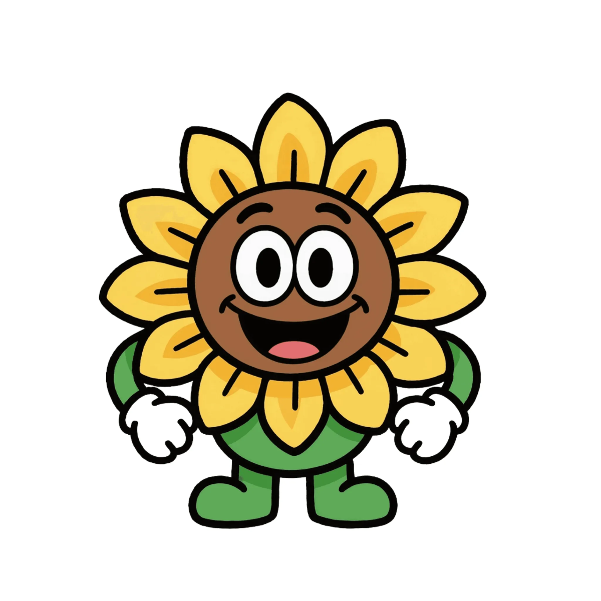 Free Sunflower Mascot to Edit Online