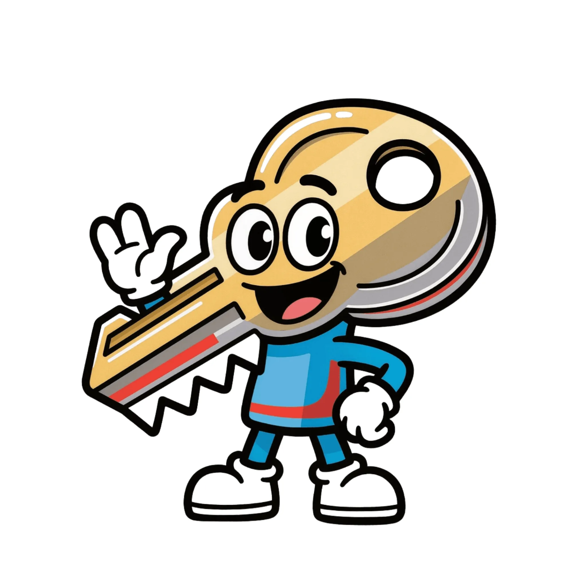 Free Key Mascot to Edit Online