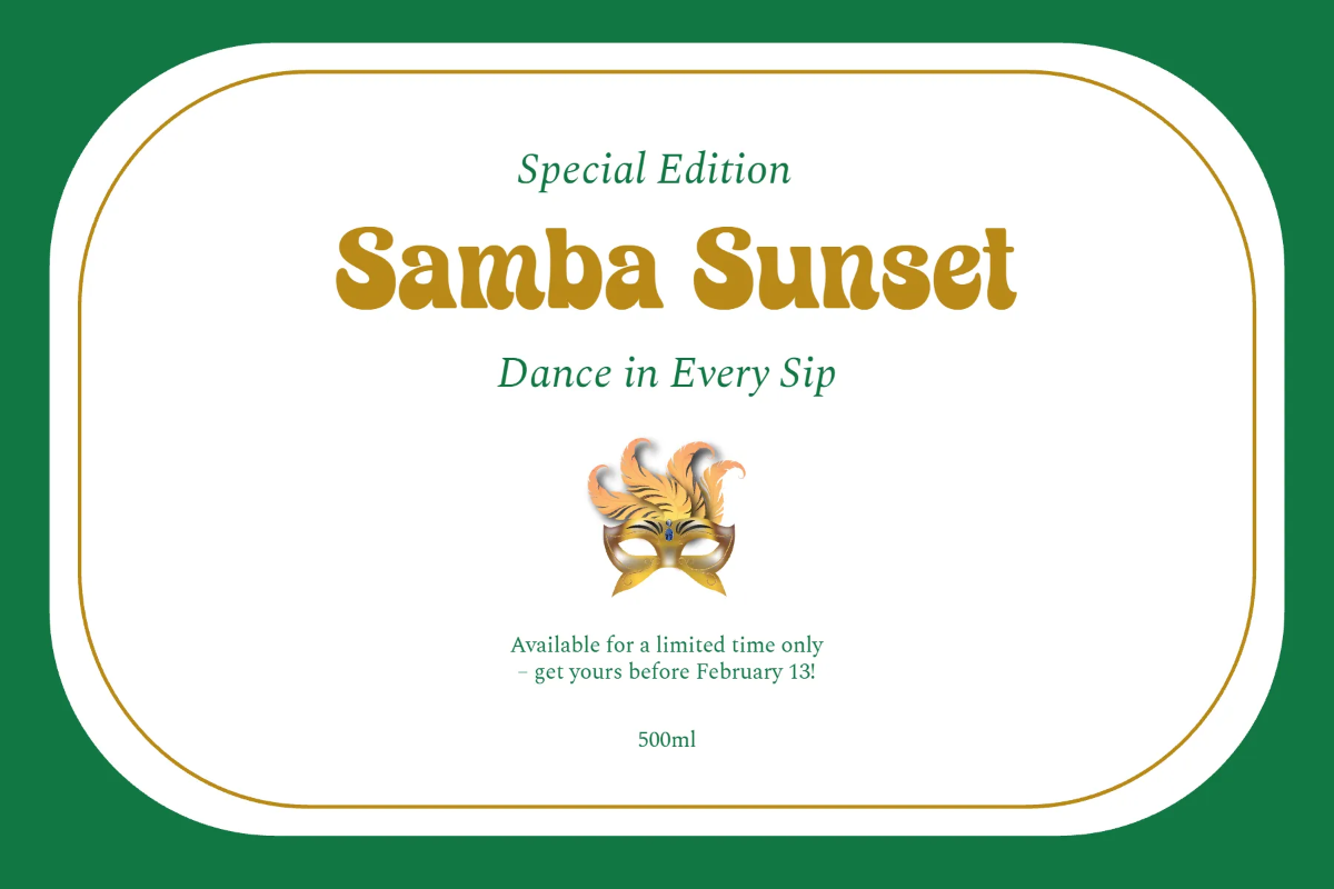 Free Classic Rio Carnival Label Template to Edit Online