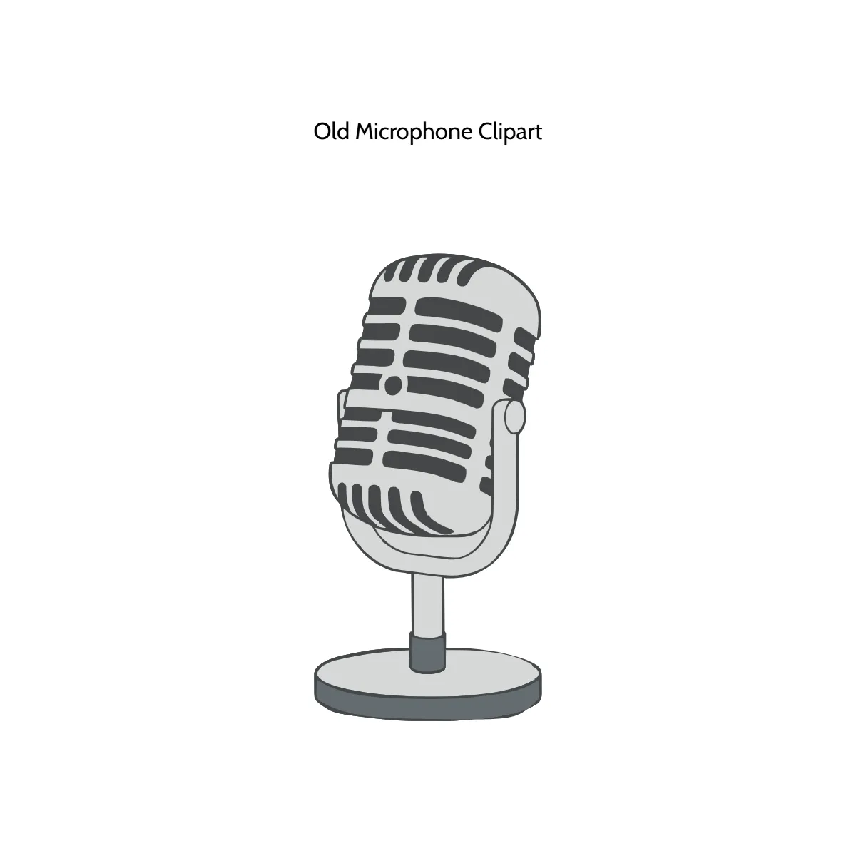 Free Old Microphone Clipart Template to Edit Online Free Old Microphone Clipart Template to Edit Online