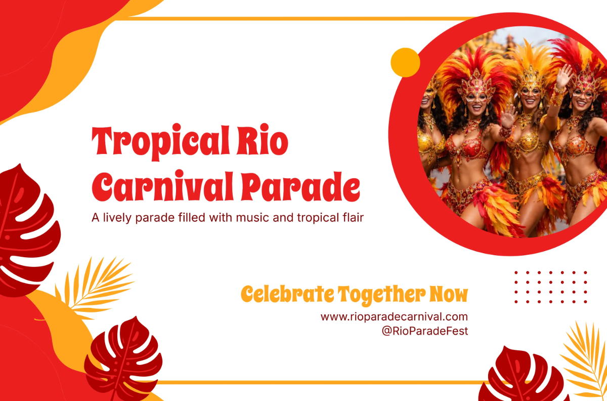 Free Tropical Rio Carnival Parade Banner Template to Edit Online