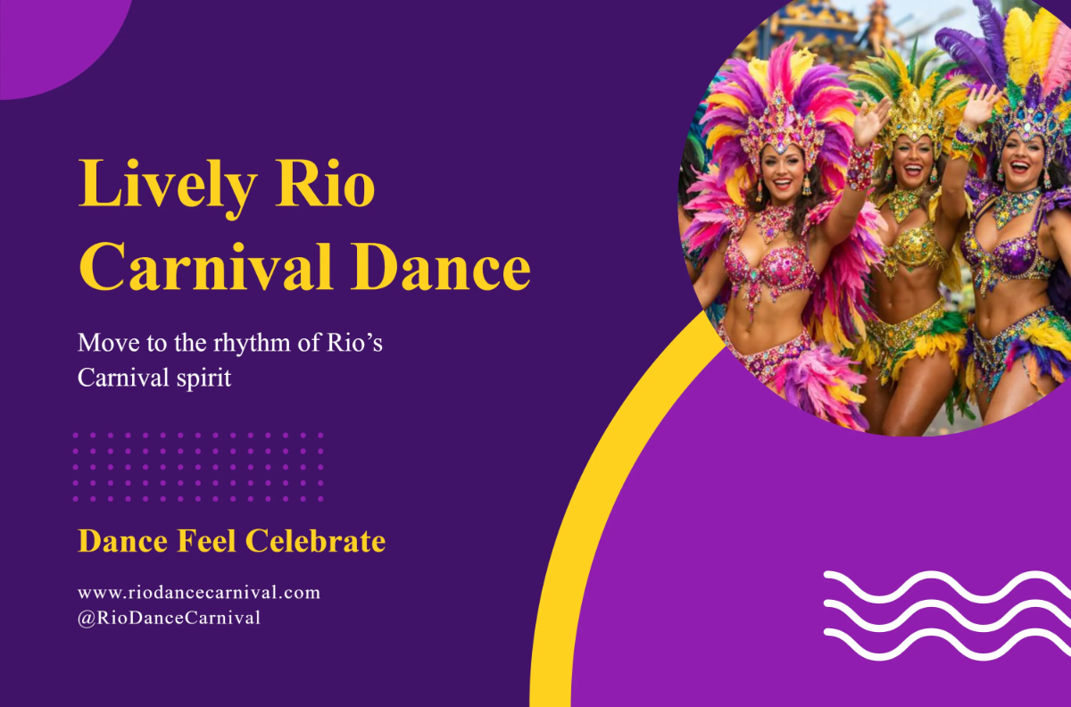 Free Lively Rio Carnival Dance Banner Template to Edit Online