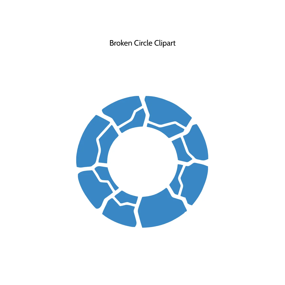 Free Broken Circle Clipart Template to Edit Online