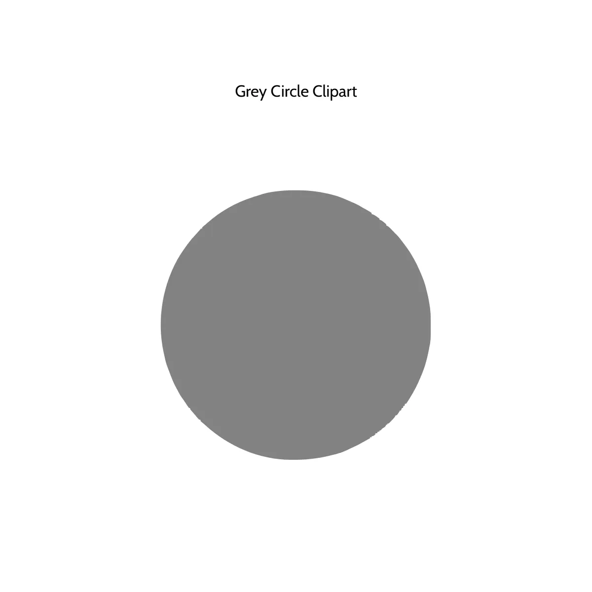 Free Grey Circle Clipart Template to Edit Online