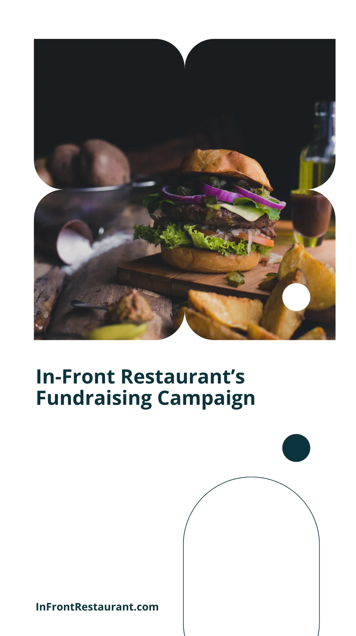 Free Restaurant Fundraiser Instagram Story Template to Edit Online