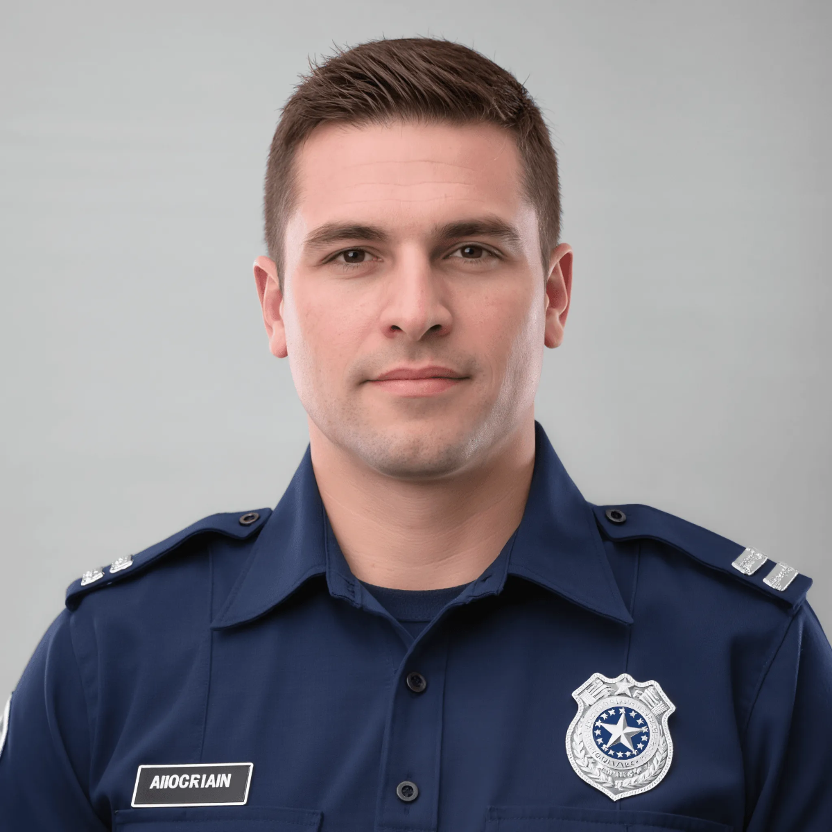 Free Correctional Officer Face Template to Edit Online