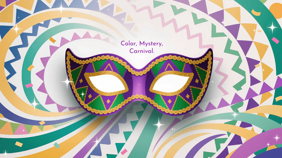 Free Mardi Gras Vector Background Template to Edit Online