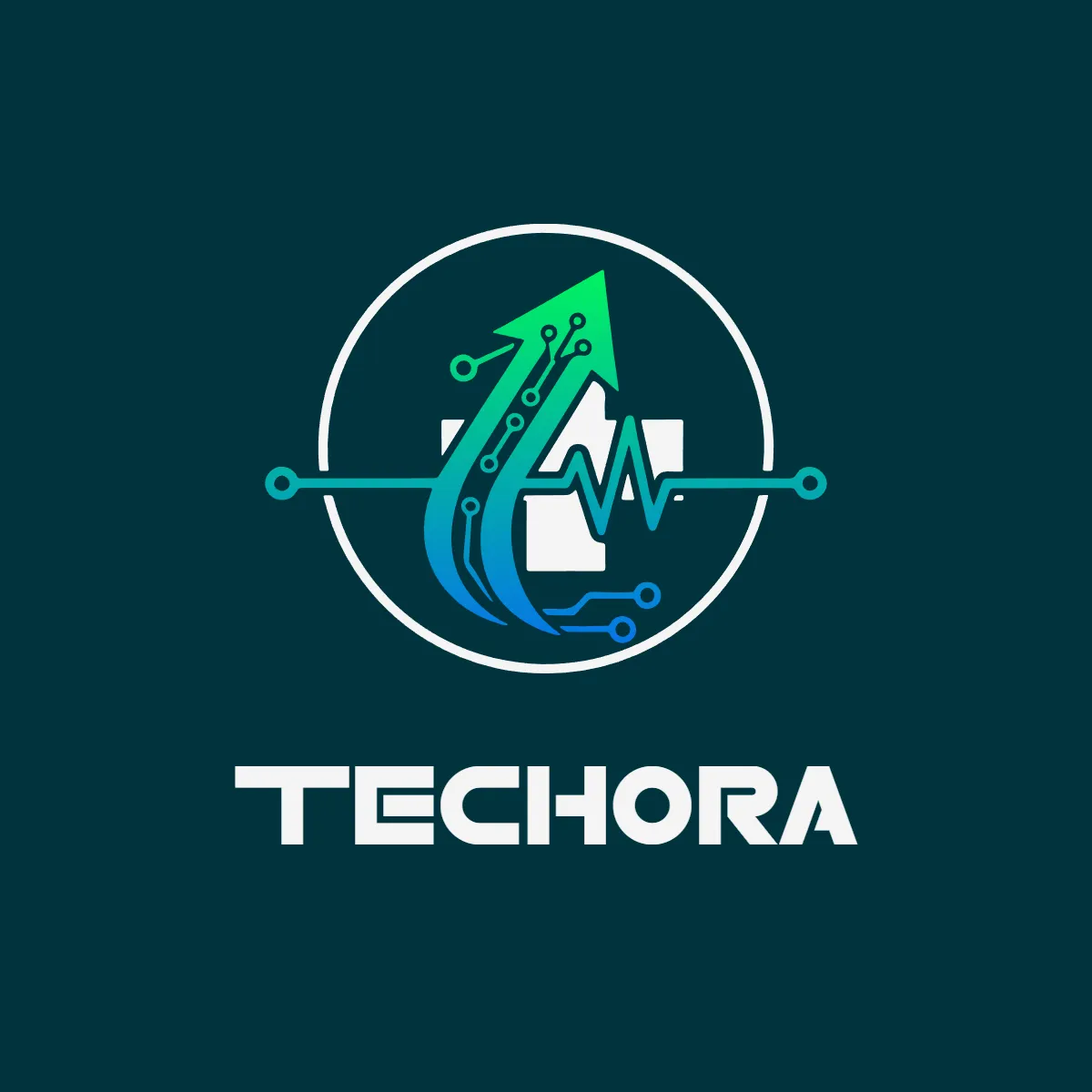 Free Tech Talk Logo Template to Edit Online