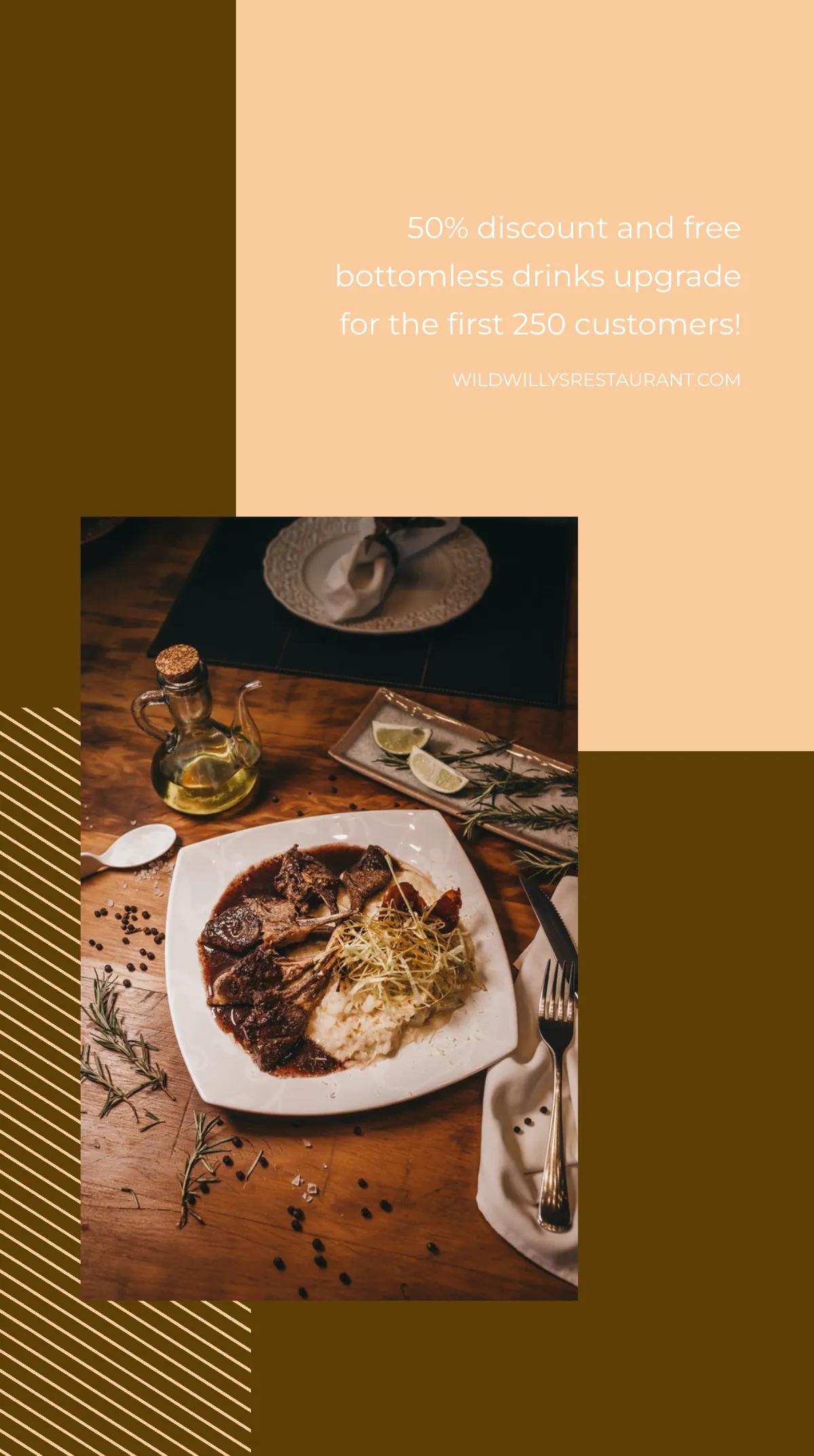 Free Restaurant Opening Instagram Story Template to Edit Online