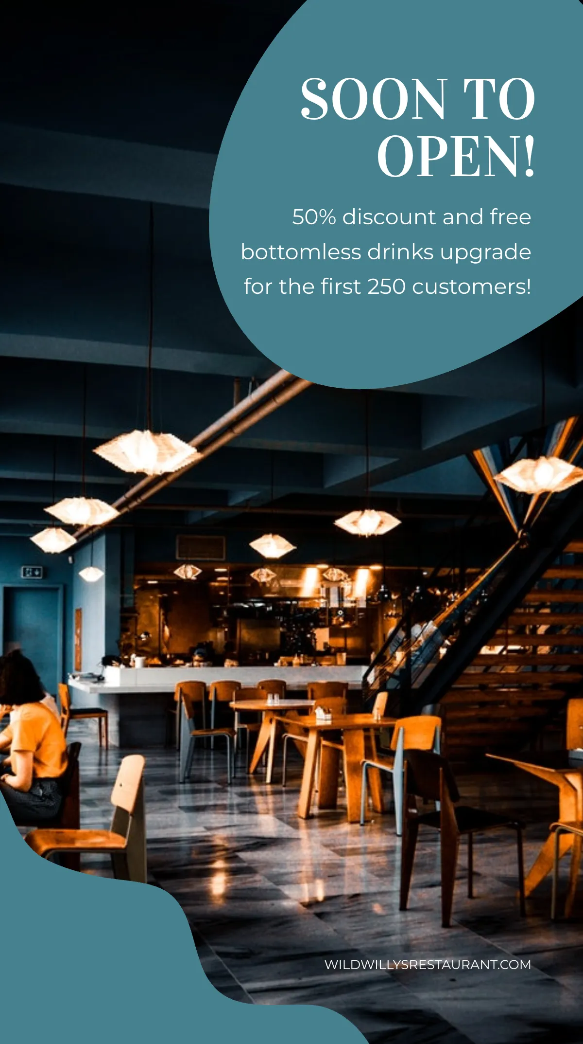 Free Restaurant Opening Instagram Story Template to Edit Online