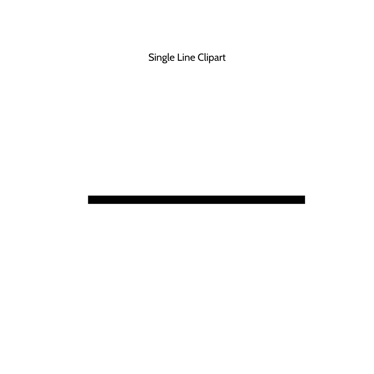 Free Single Line Vector Clipart (PNG, SVG) to Edit Online