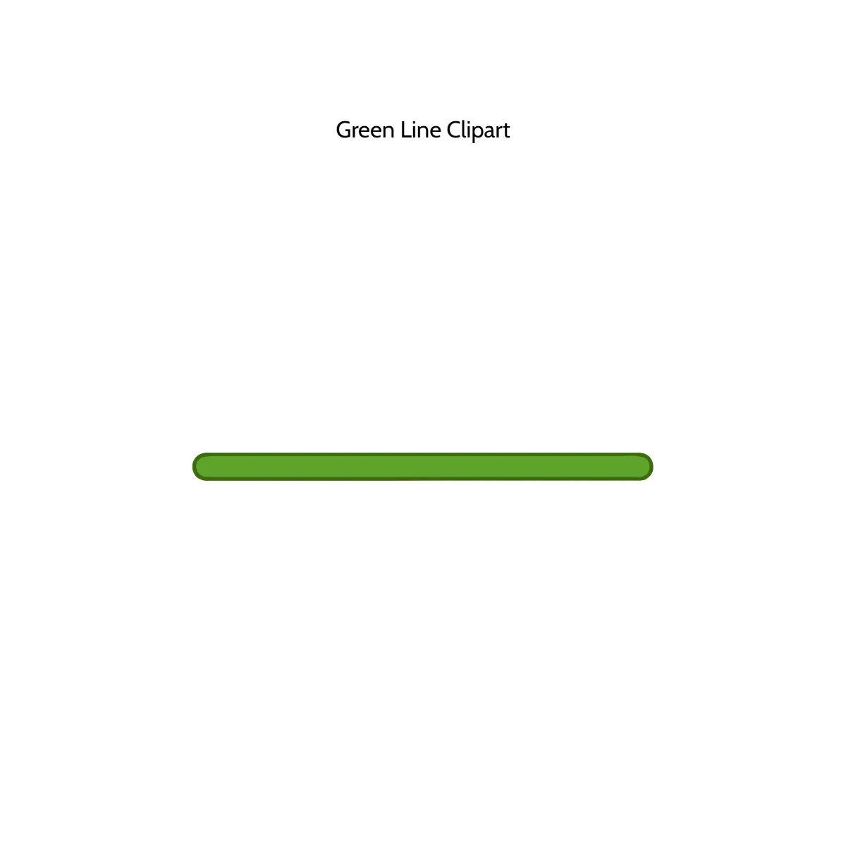 Free Green Line Vector Clipart (PNG, SVG) to Edit Online