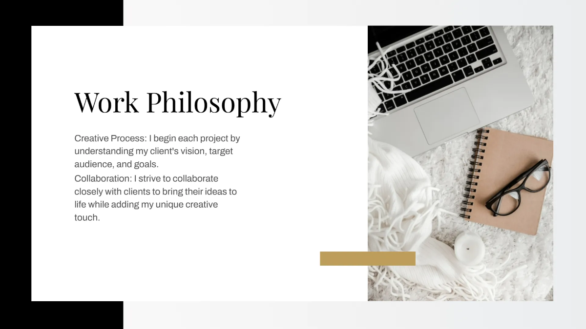 Free Graphic Designer Portfolio Presentation Template to Edit Online