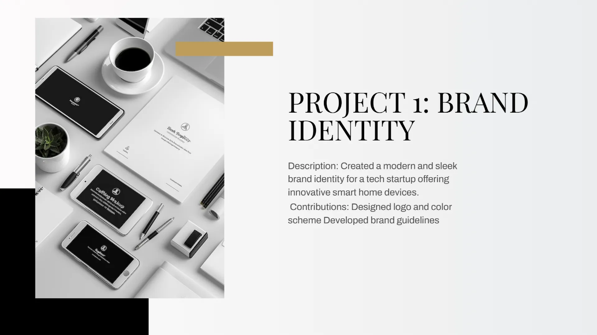 Free Graphic Designer Portfolio Presentation Template to Edit Online