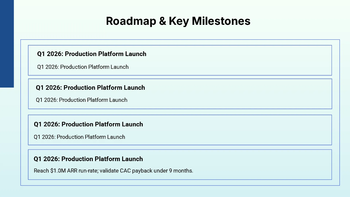 Free AI & Machine Learning Investor Pitch Deck Template to Edit Online