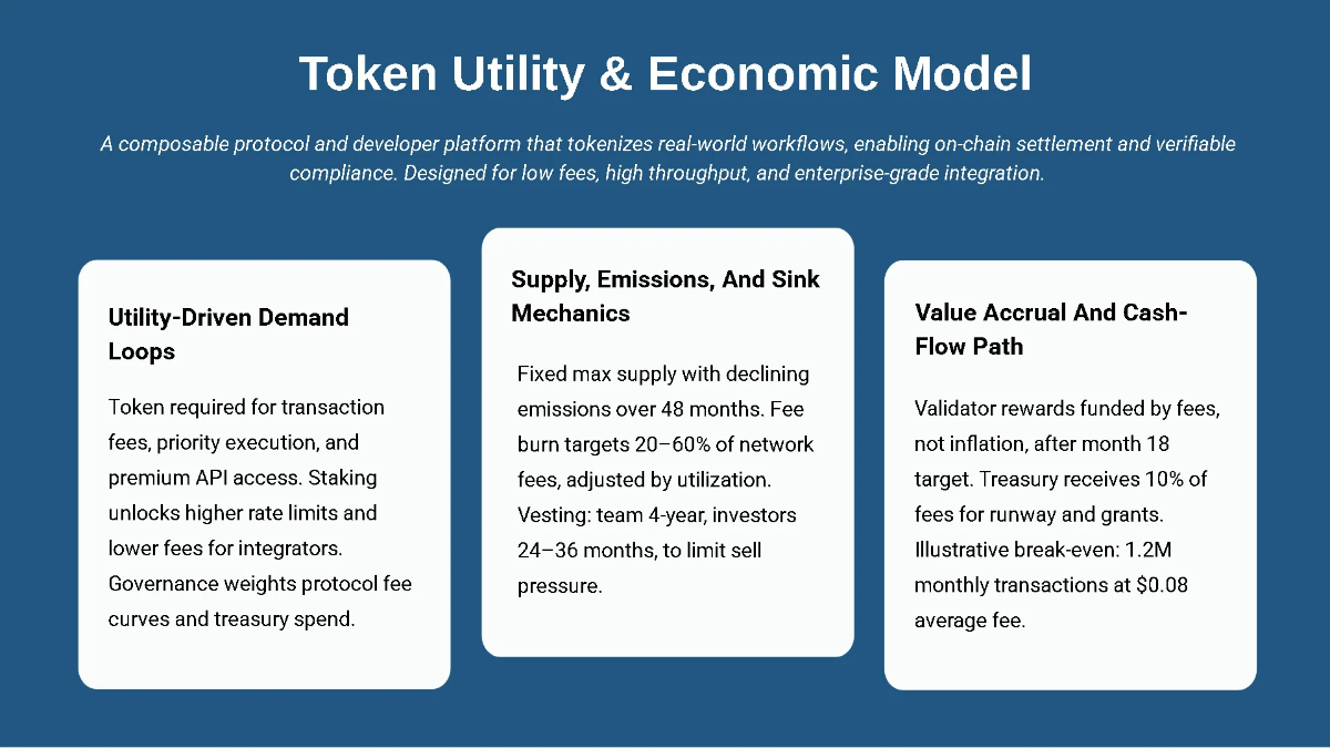 Free Blockchain Startup Funding Pitch Deck Template to Edit Online